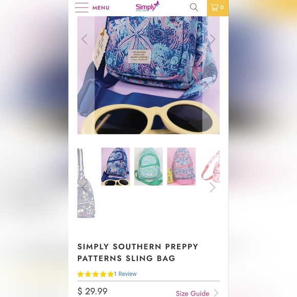 NWT Sling Bag - Picture 2 of 14